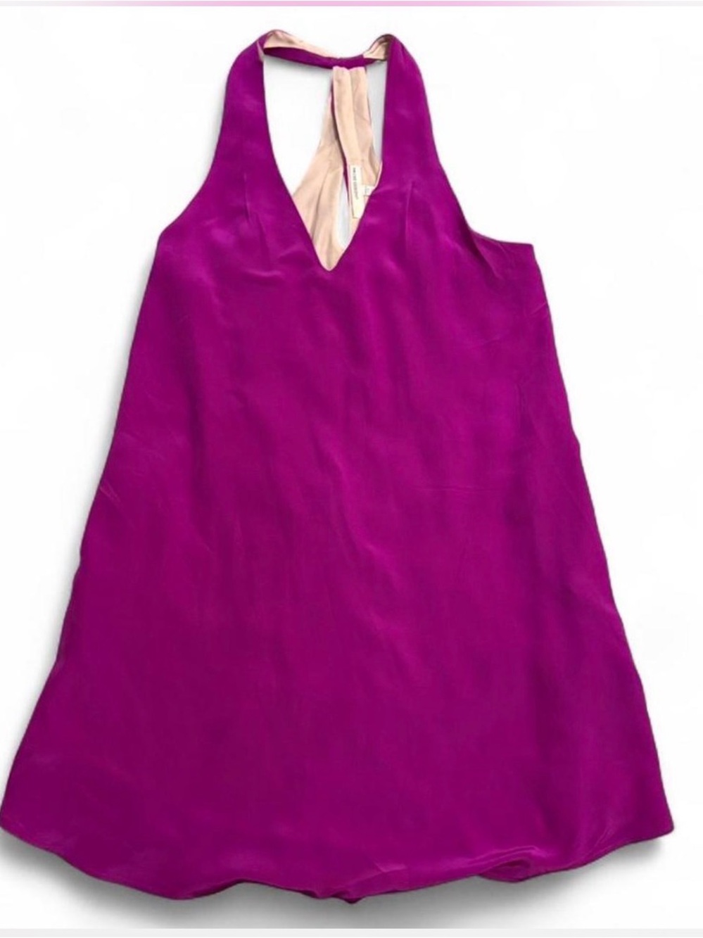 $248 Silk Dress by Lavendar Brown Sz XS